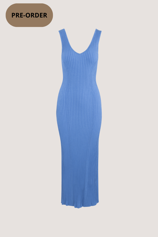 URBAN PIONEERS - STINE DRESS - BRIGHT BLUE