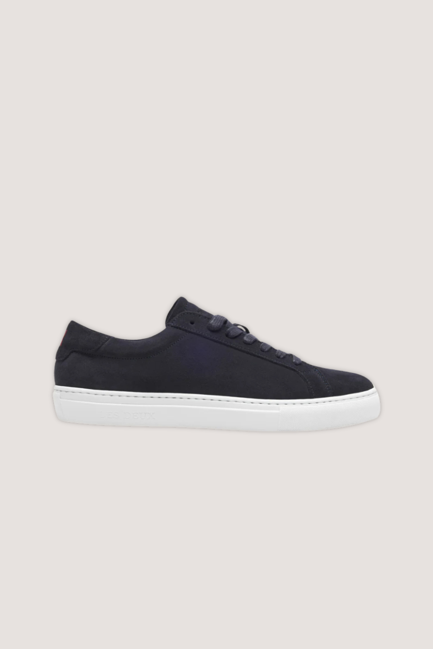 LES DEUX - THEODOR SUEDE SNEAKER - DARK NAVY