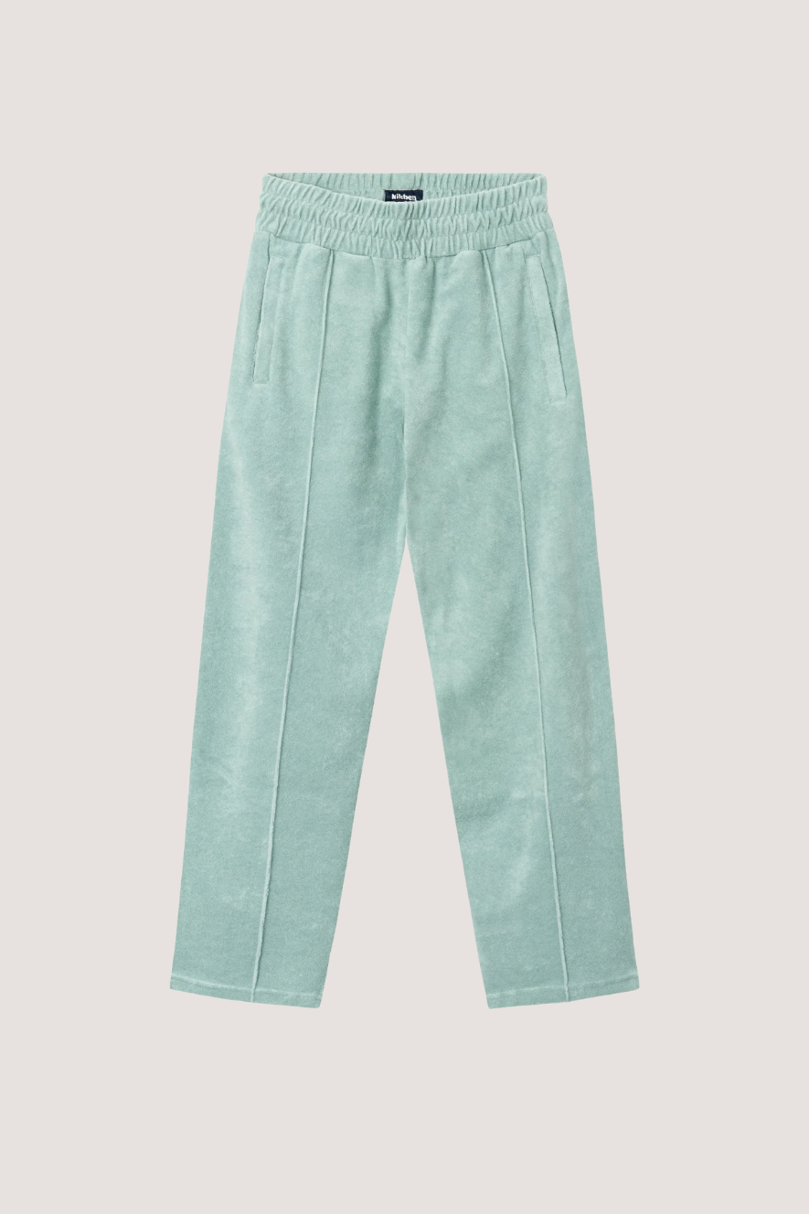 NIKBEN - TERRY CROPPED PANT - GREEN