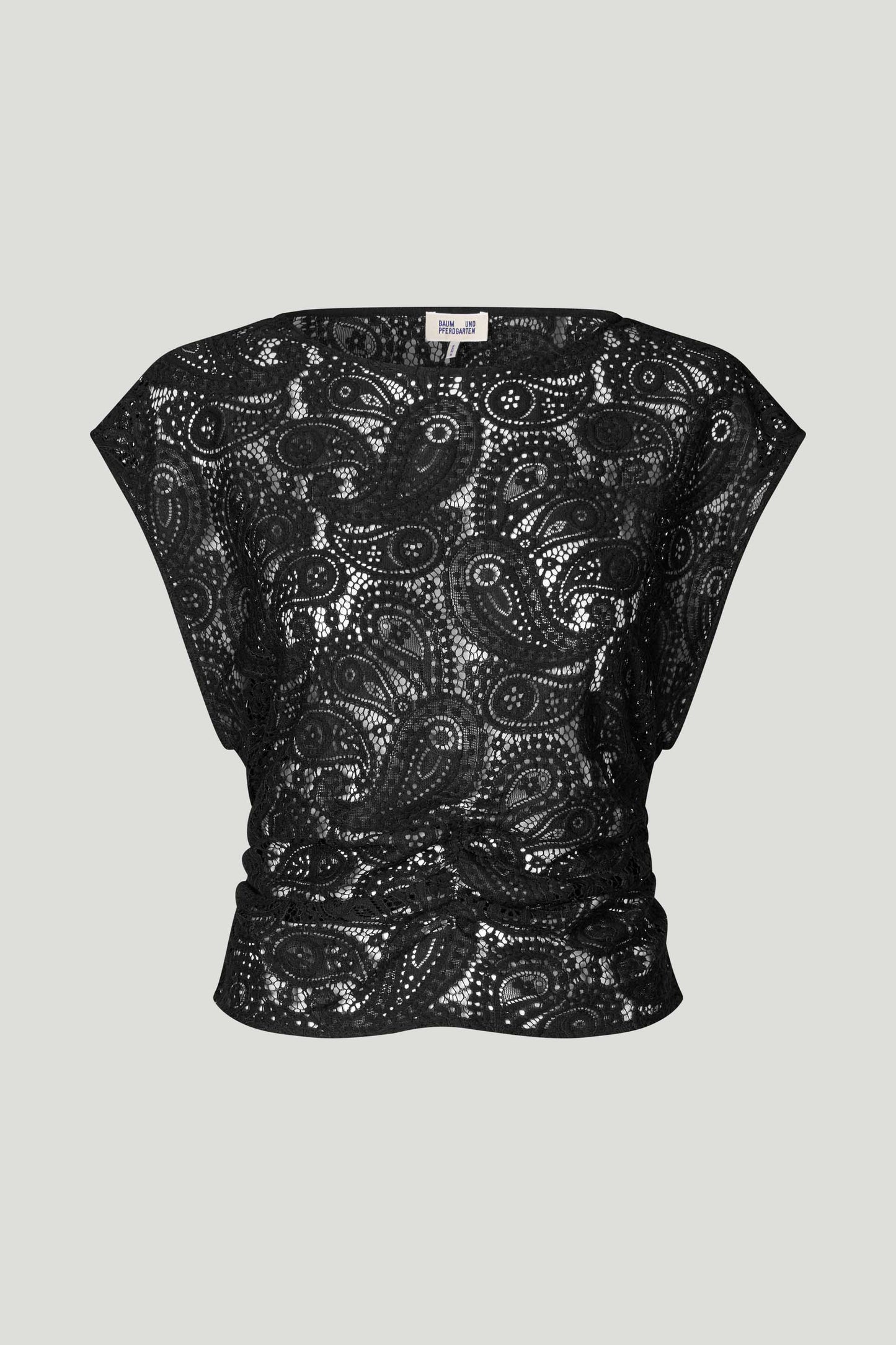 BAUM UND PFERDGARTEN - MAILY TOP - BLACK