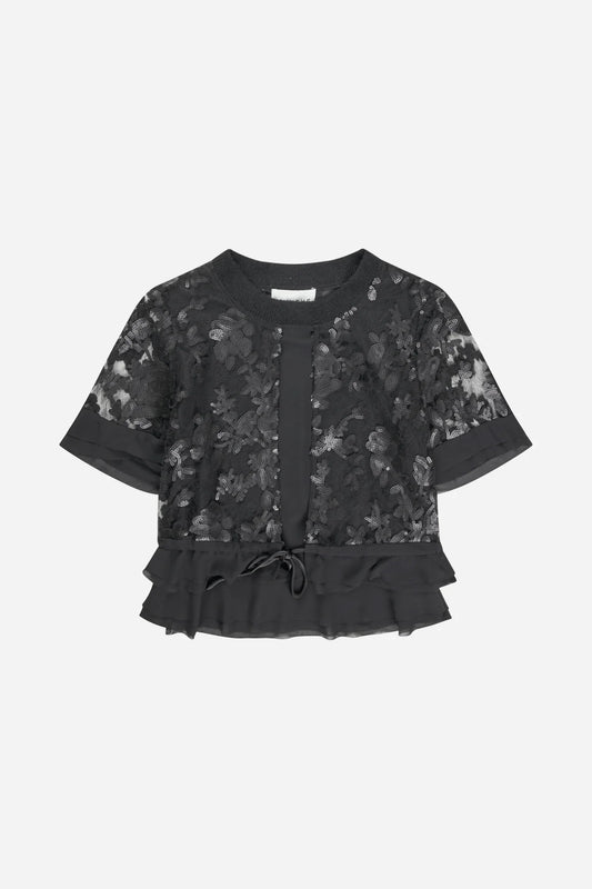 MUNTHE - TANAS BLOUSE - BLACK