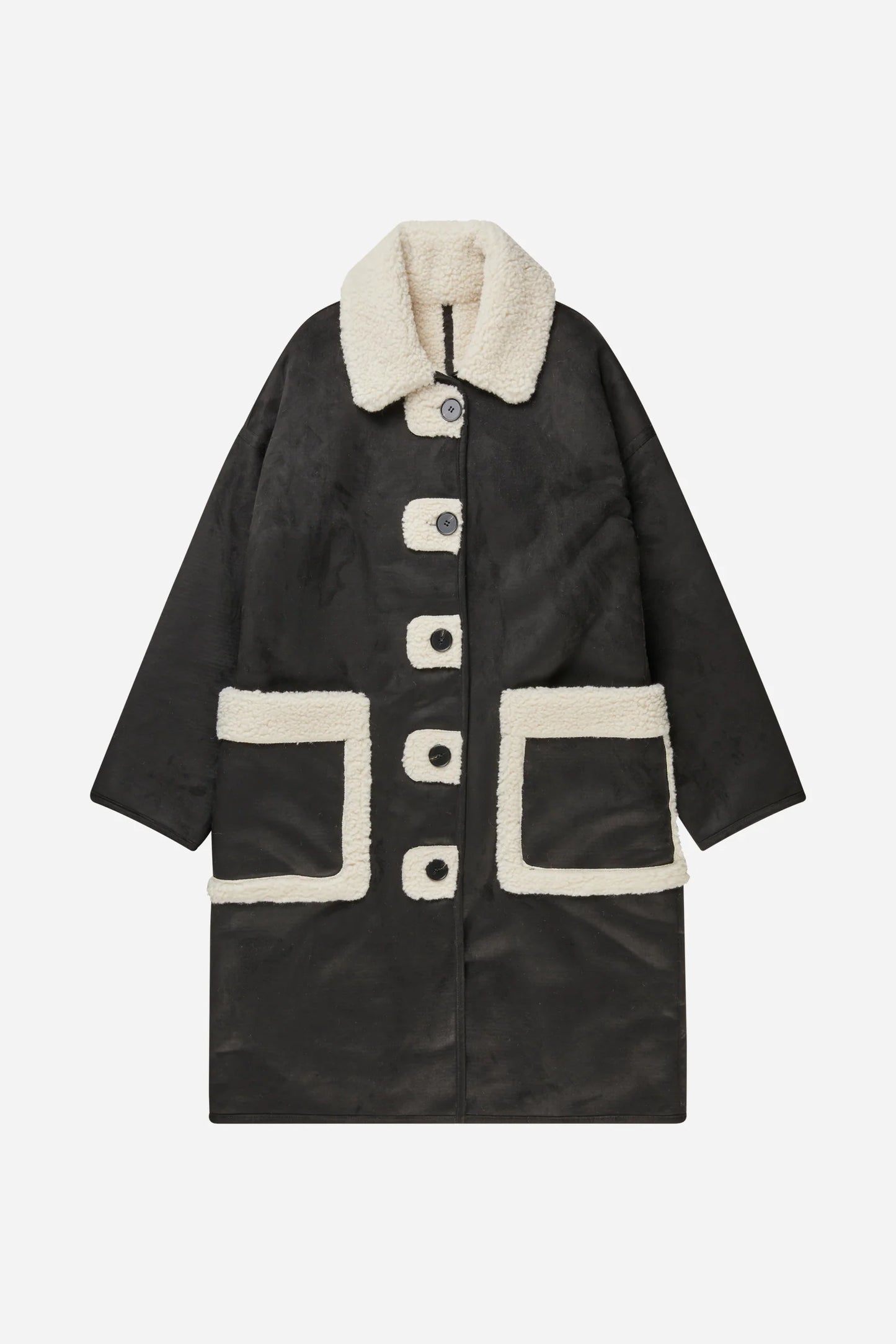 MUNTHE - TIBUR COAT - BLACK