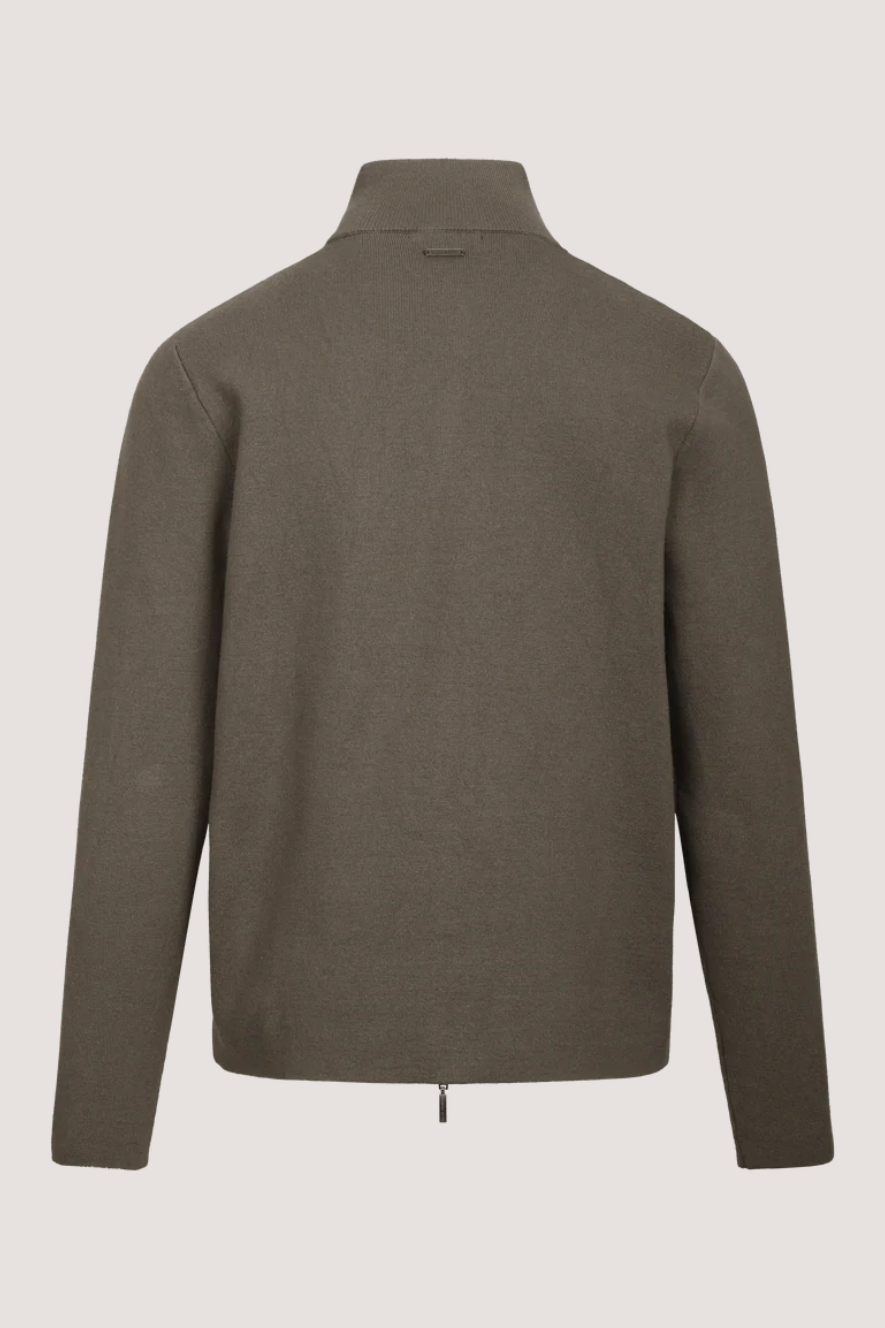 URBAN PIONEERS - NATHAN CARDIGAN - OLIVE