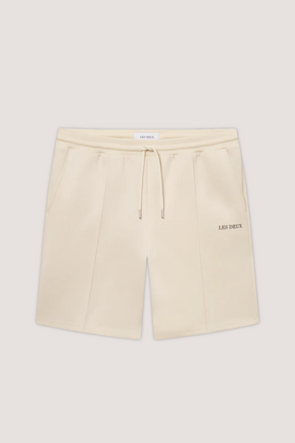 LES DEUX - BALLIER TRACK SHORTS - IVORY