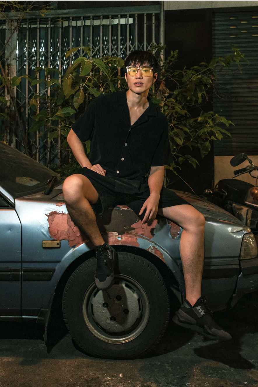 NIKBEN - TERRY BOWLING - BLACK