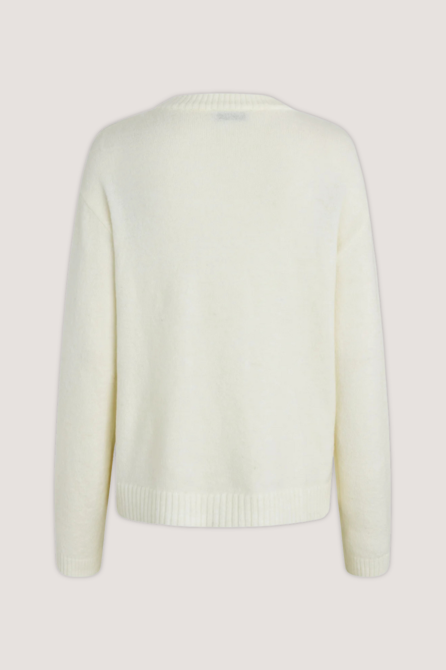 MODSTRÖM - TREEMD O-NECK - OFF WHITE