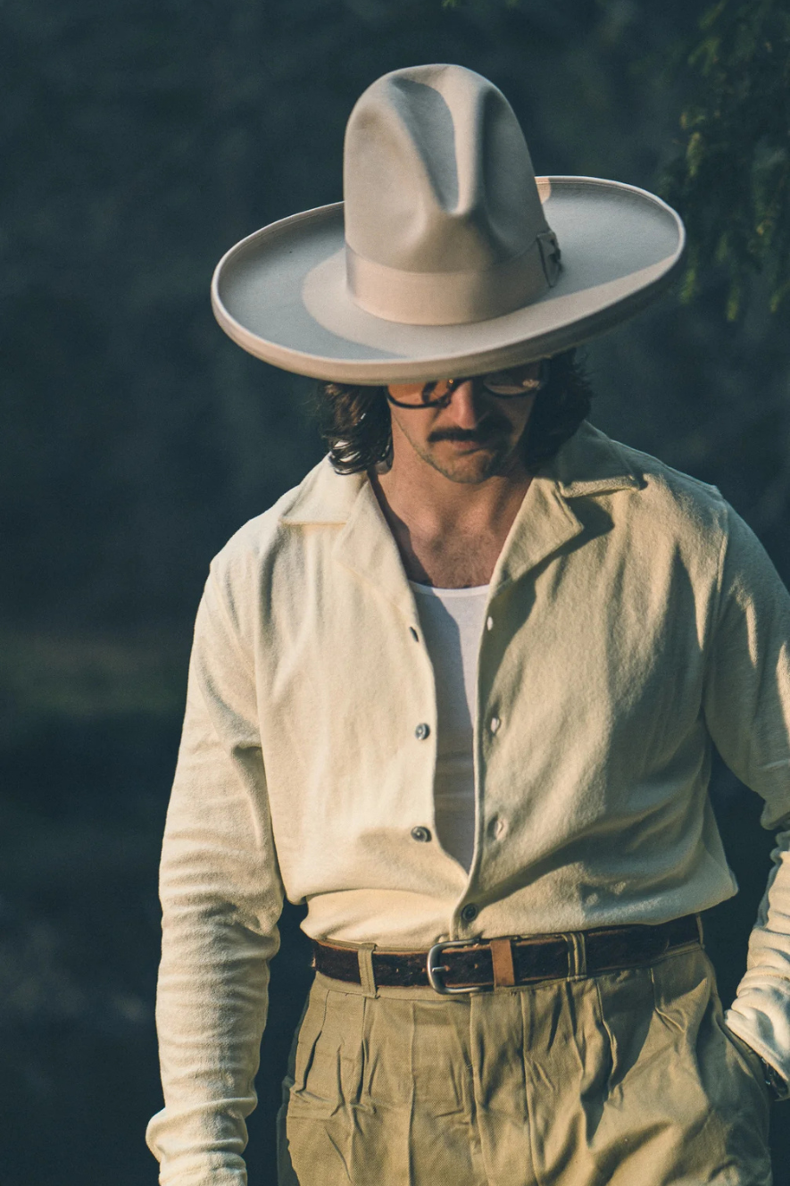 NIKBEN - TERRY BOWLING LS - OFF WHITE