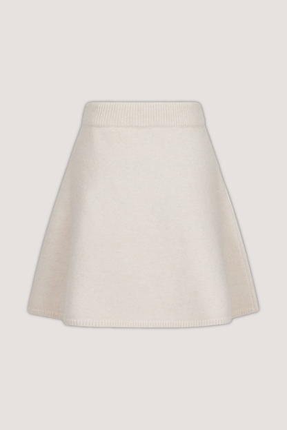NEO NOIR - GISA KNIT SKIRT - IVORY