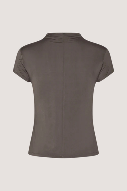 MODSTRÖM - KIZZEYMD TOP - WARM GRAY
