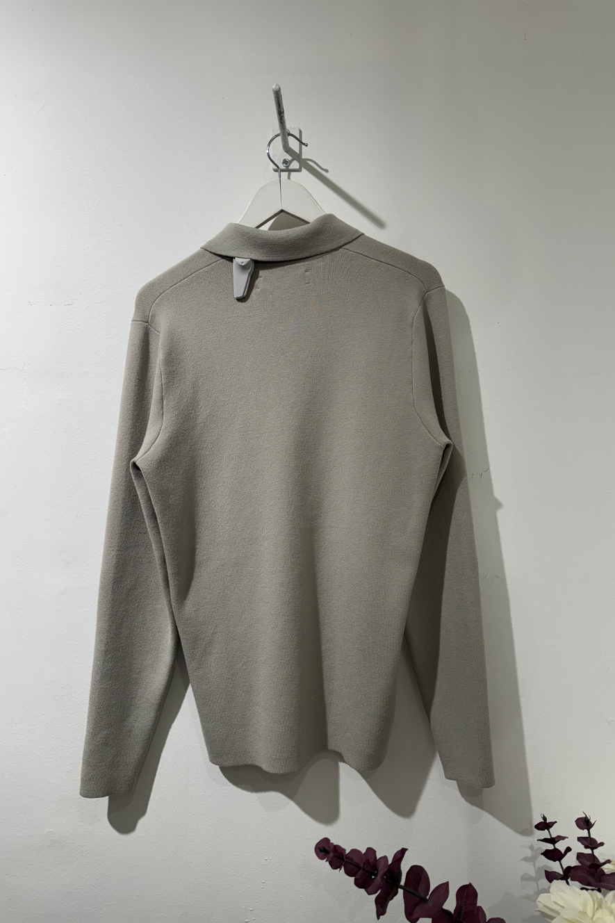 SAMSØE SAMSØE - GUNA HALF ZIP - MOONSTRUCK