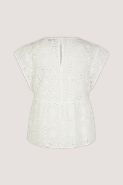 MODSTRÖM - HOLLYN TOP - SOFT WHITE