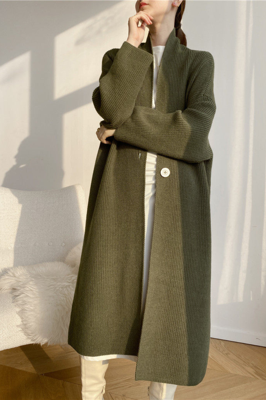 Medellång Cardigan Kofta