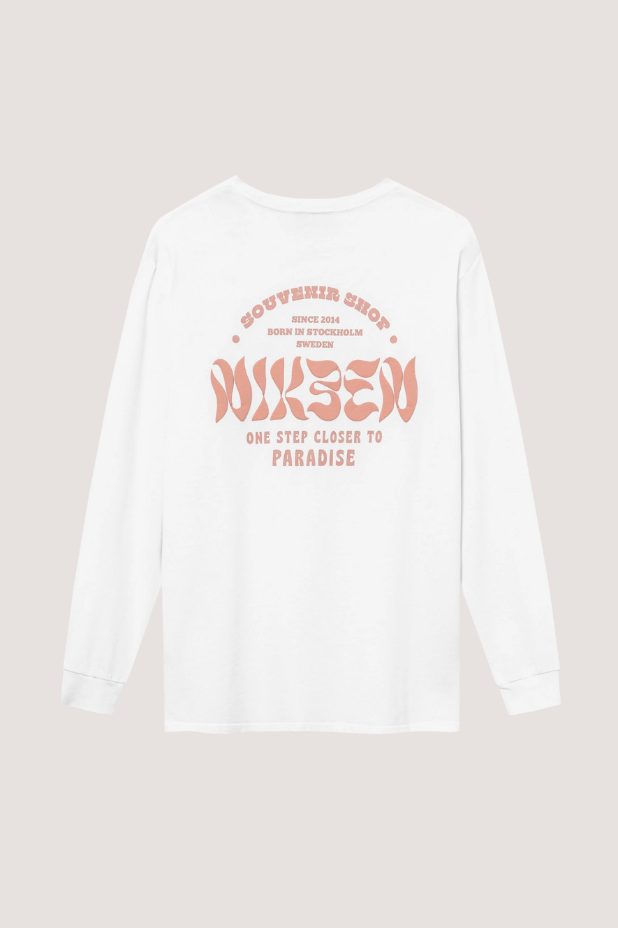 NIKBEN - SOUVENIR LS T-SHIRT - WHITE
