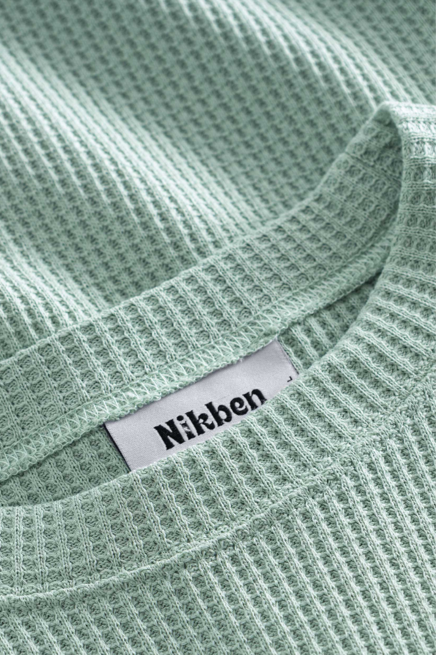 NIKBEN - WAFFLE BOX CREW - MINT