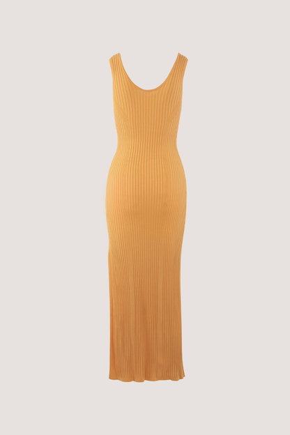 URBAN PIONEERS - STINE DRESS - WARM APRICOT