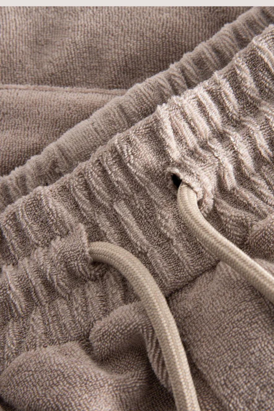 NIKBEN - TERRY SHORTS - CASHMERE