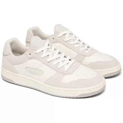 LES DEUX - WRIGHT BASKETBALL SNEAKER - WHITE/LIGHT GREY