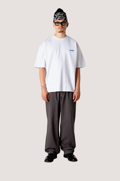 WOODBIRD - WBBEAM MING TEE - WHITE