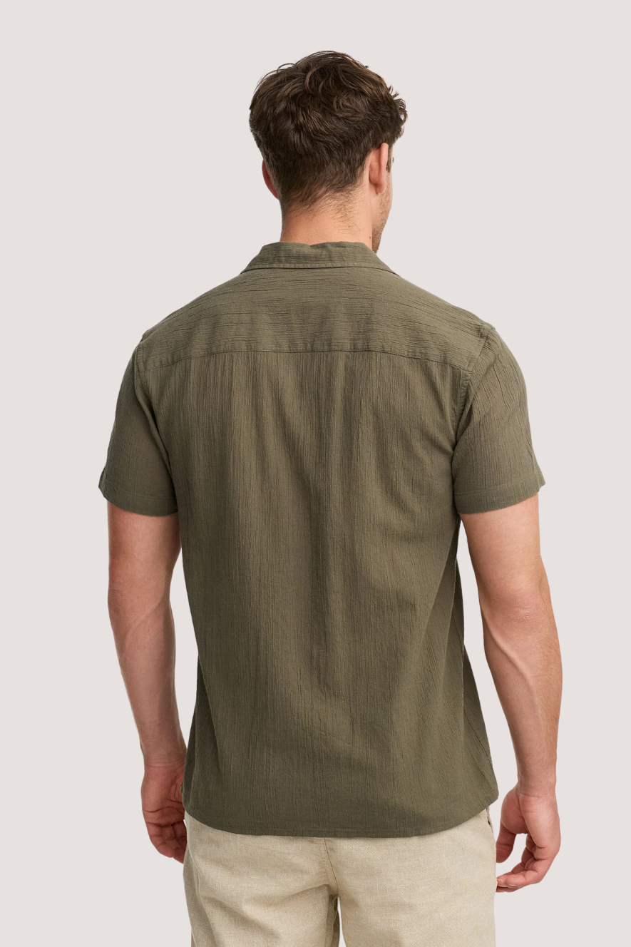 INDICODE - INGEORGIE SHIRT - COVERT GREEN