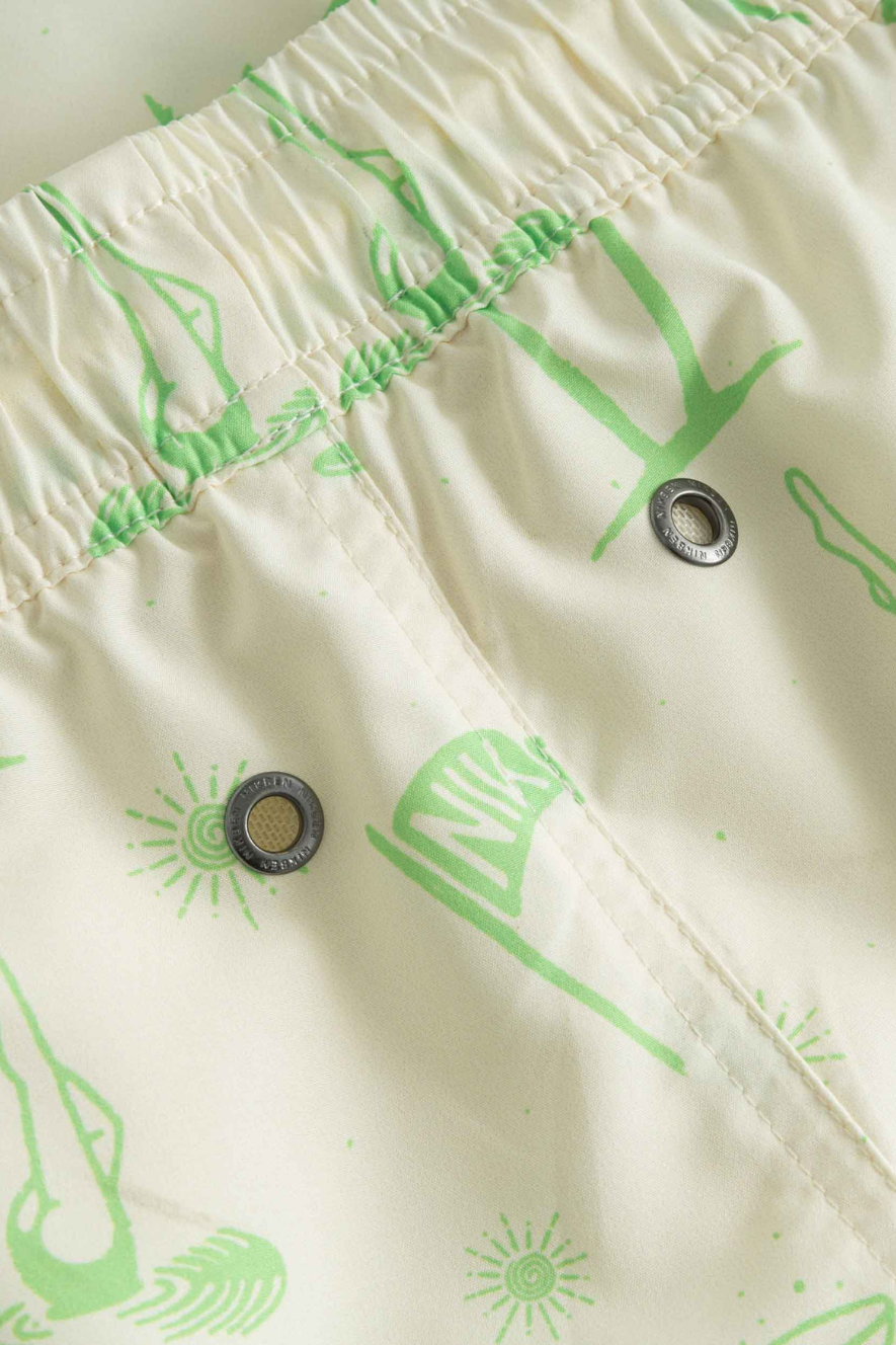 NIKBEN - HEAT WAVE SWIMSHORTS - LIGHT YELLOW