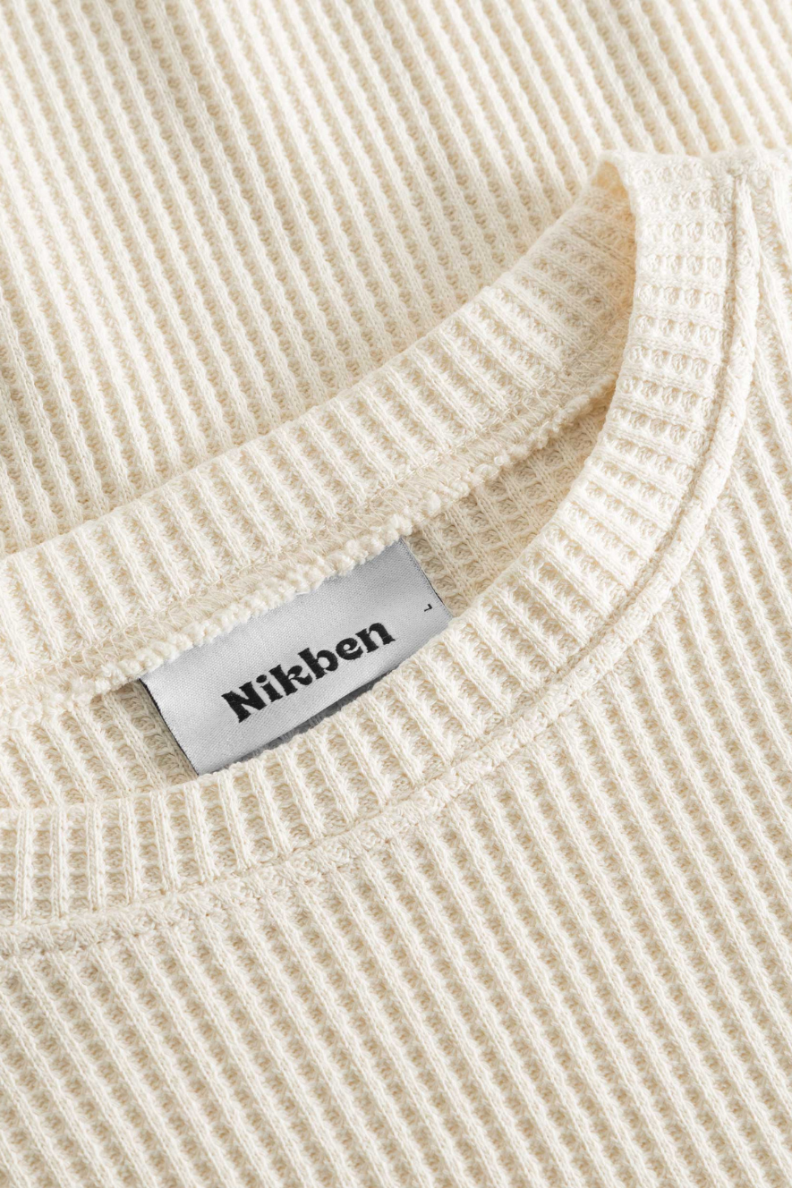 NIKBEN - WAFFLE CROPPED BOX - VANILLA