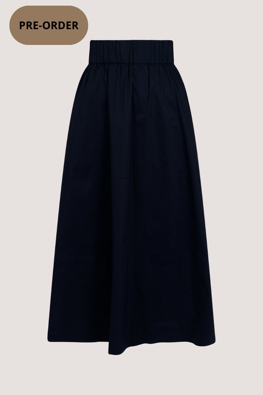 NEO NOIR - YARA POPLIN SKIRT - BLACK