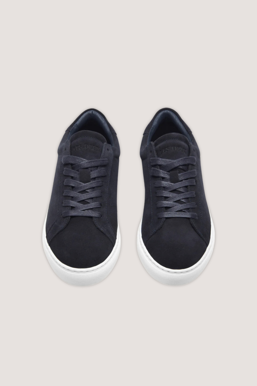 LES DEUX - THEODOR SUEDE SNEAKER - DARK NAVY