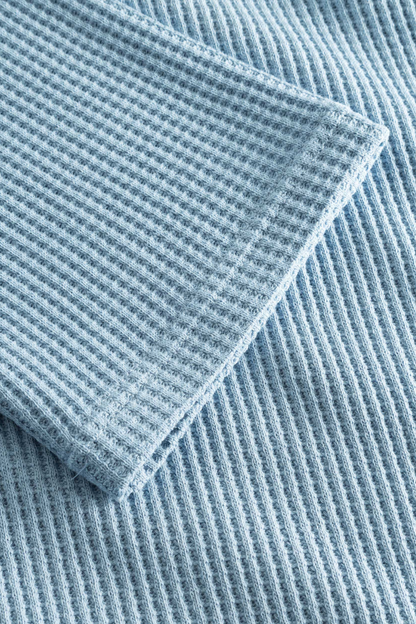 NIKBEN - WAFFLE CROPPED BOX - SKY