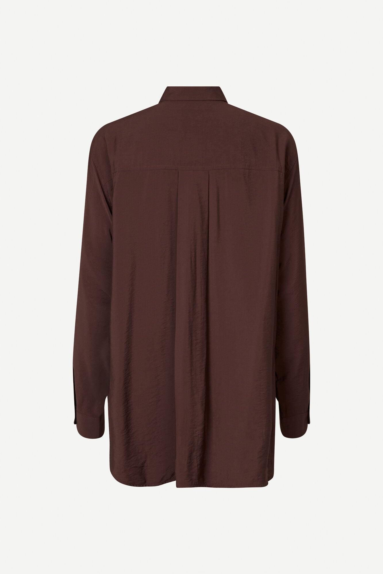 SAMSØE SAMSØE - ALFRIDA SHIRT - BROWN STONE