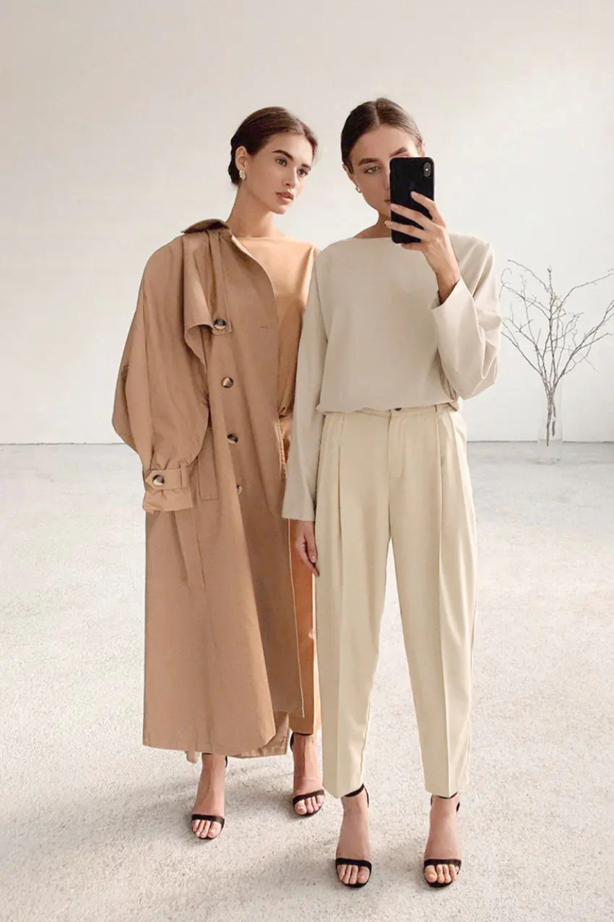 Tvådelad Vårkostym för Kvinnor