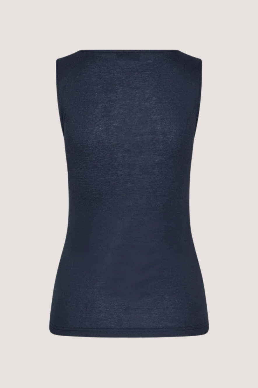 MODSTRÖM - HARPERMD TOP - NAVY SKY