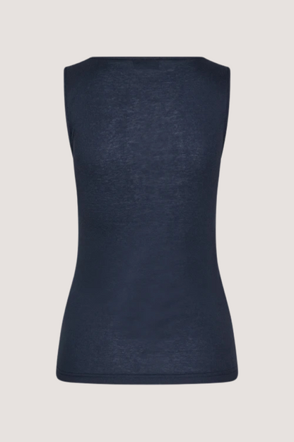 MODSTRÖM - HARPERMD TOP - NAVY SKY