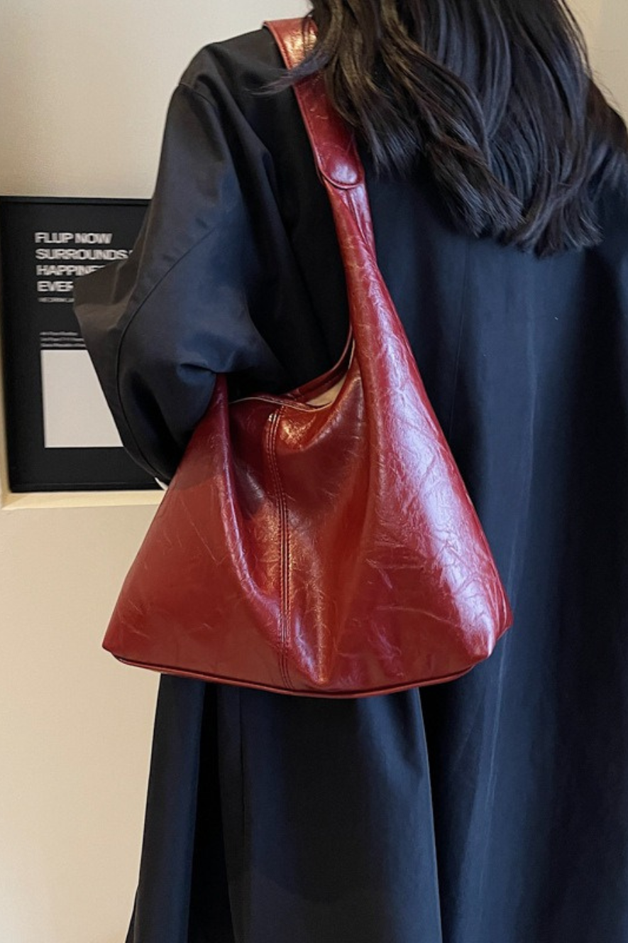 2-delat Axelväska & Clutch Set