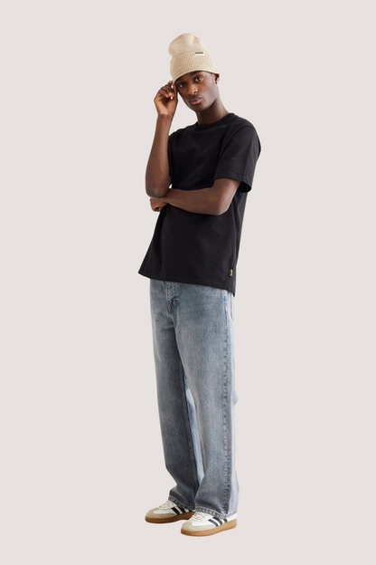 WOODBIRD - WBBAINE BASE TEE - BLACK