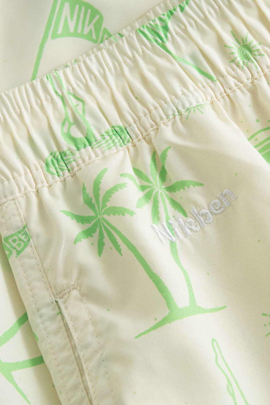 NIKBEN - HEAT WAVE SWIMSHORTS - LIGHT YELLOW
