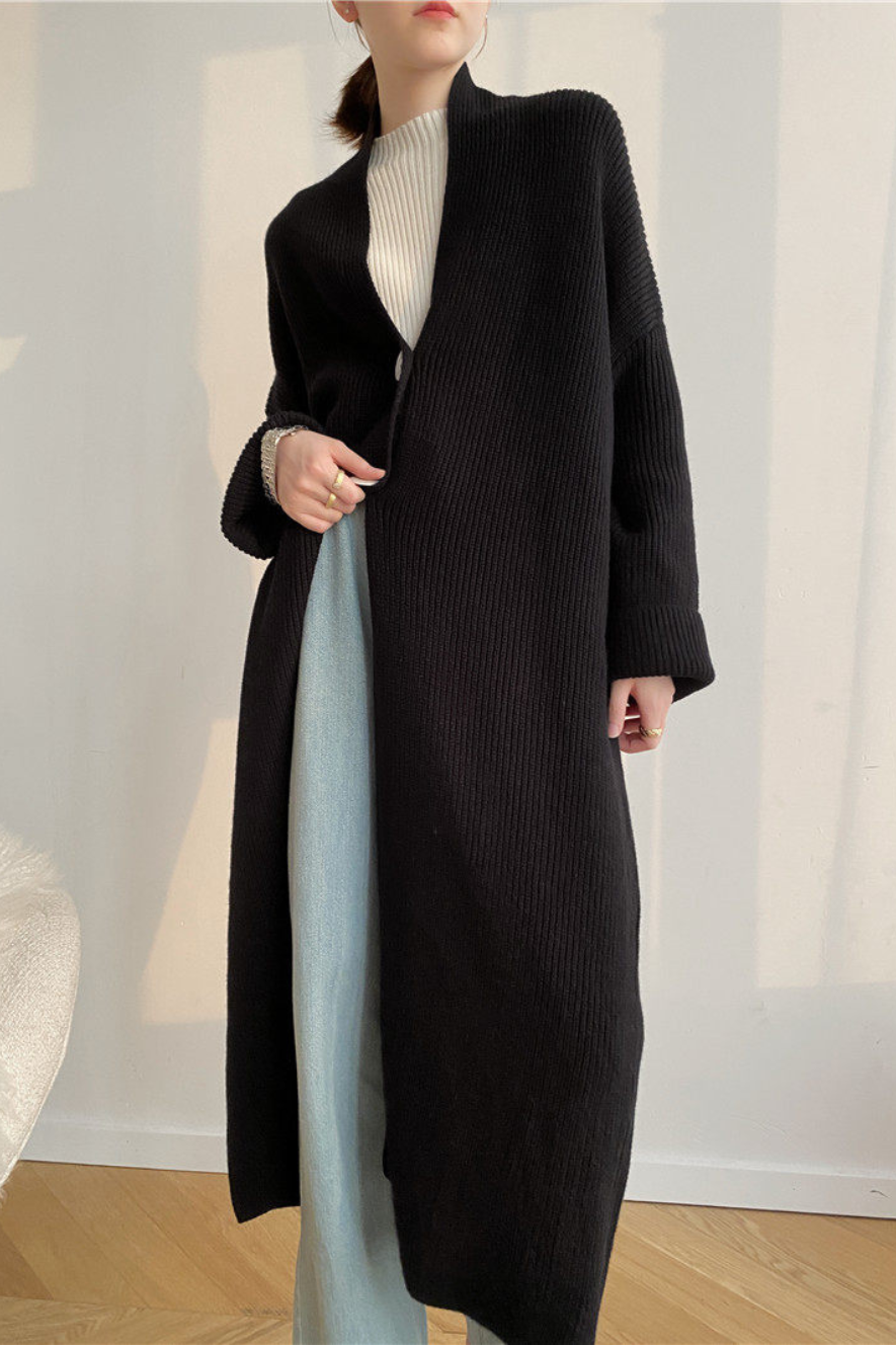 Medellång Cardigan Kofta