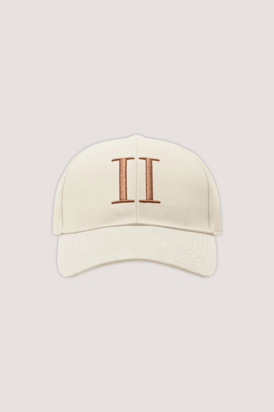 LES DEUX - BASEBALL CAP SUEDE II - IVORY/CHEYWOOD