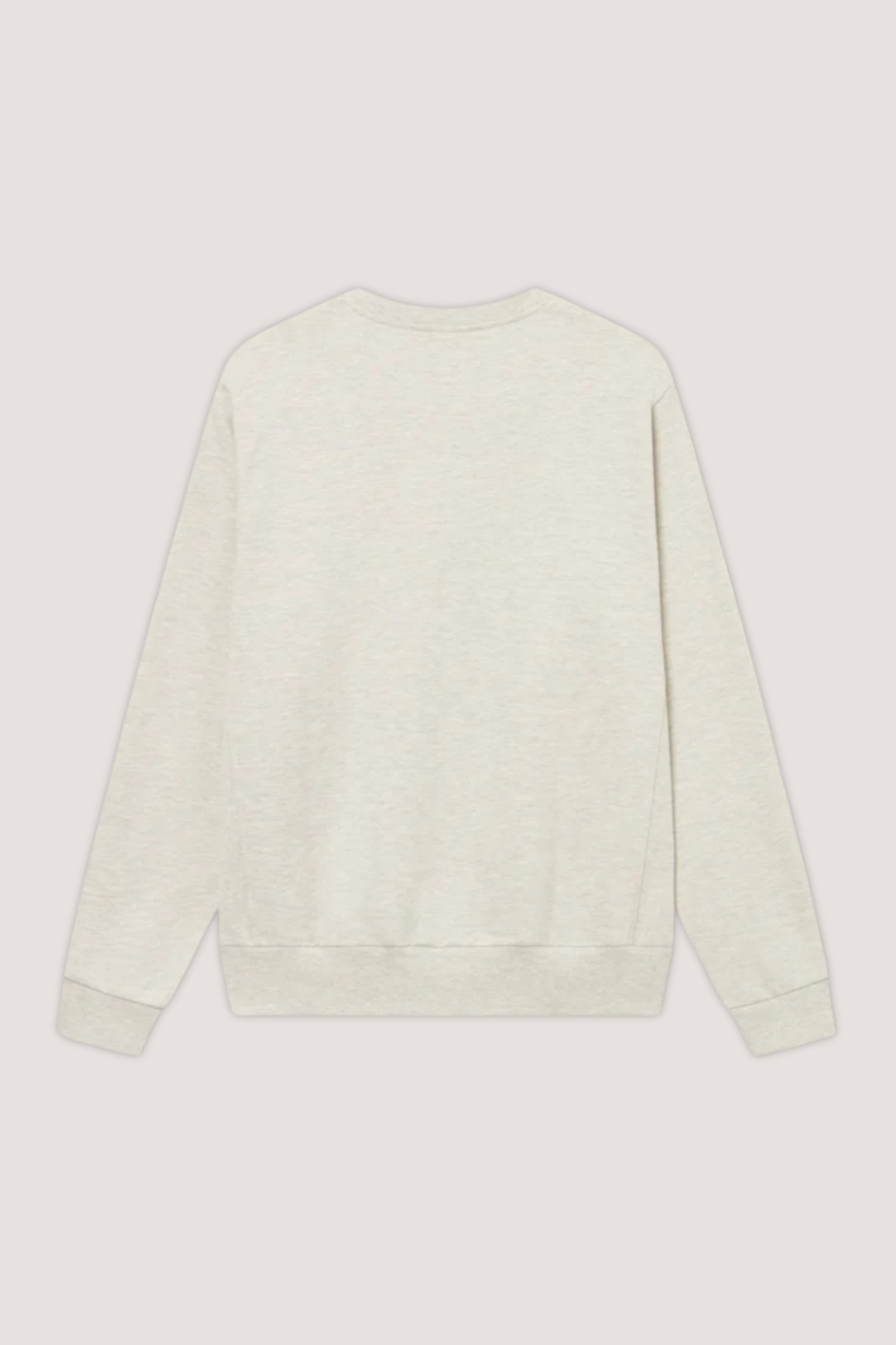 LES DEUX - DEXTER SWEATSHIRT - IVORY MELANGE