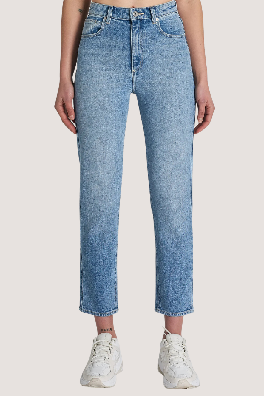 ABRAND - 94 HIGH SLIM APRIL - MID BLUE