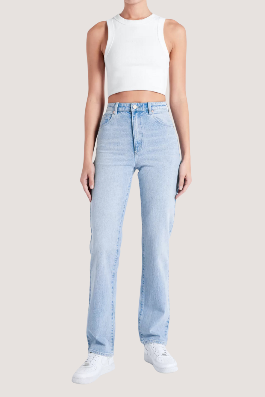 ABRAND - A 94 HIGH STRAIGHT GINA - LIGHT BLUE