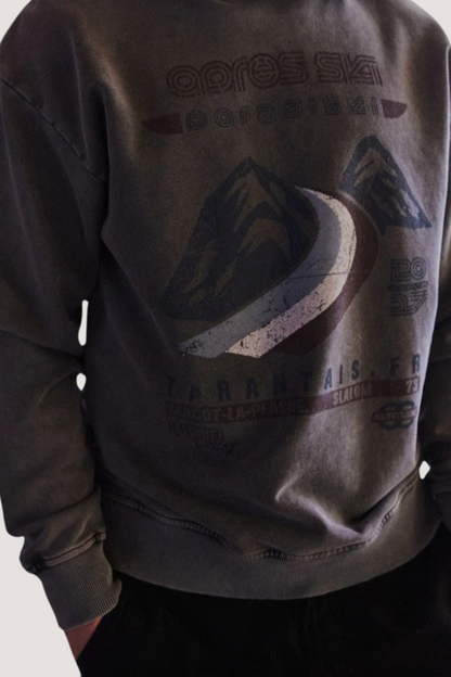 AVENY - BABYLON SWEAT PARADISKI - WASHED BLACK