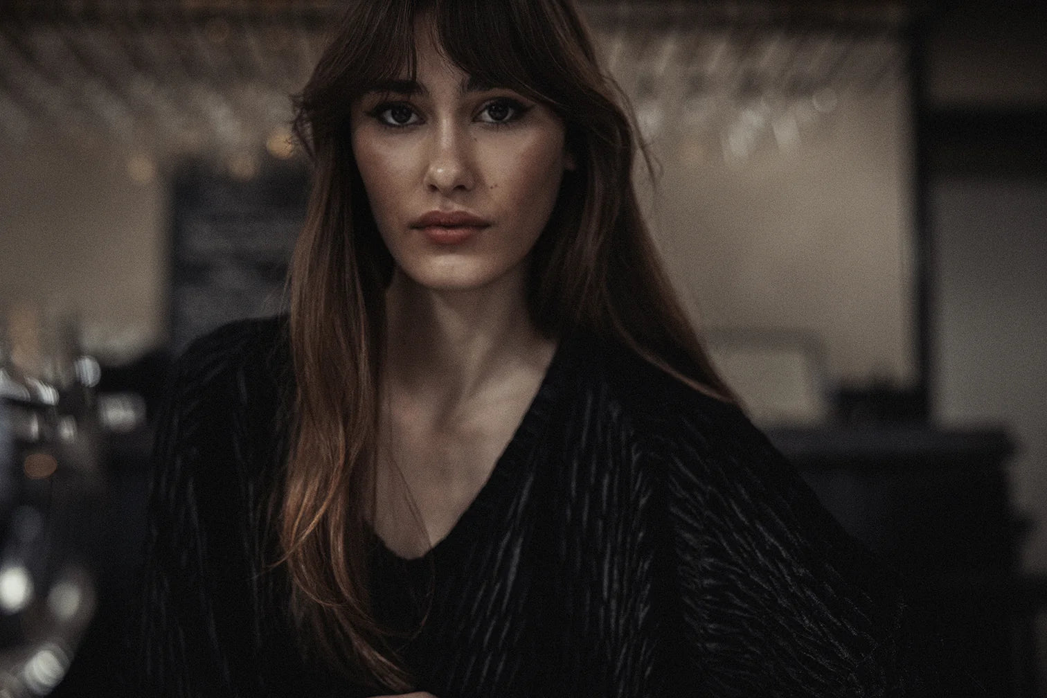 AVENY - COPCO TOP - BLACK