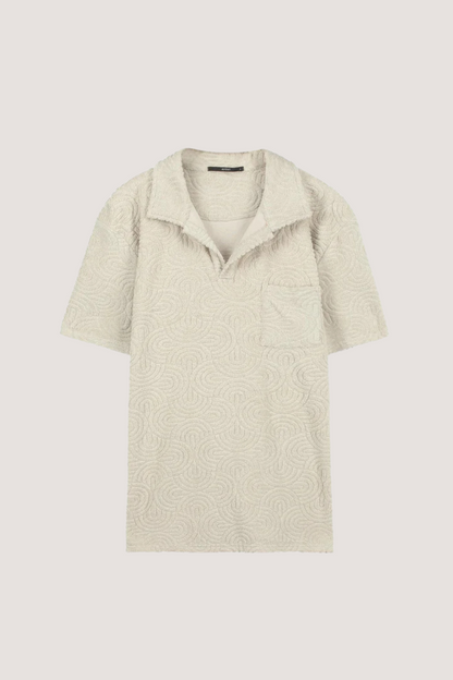 AVENY - MELROSE WAVE POLO - BIRCH