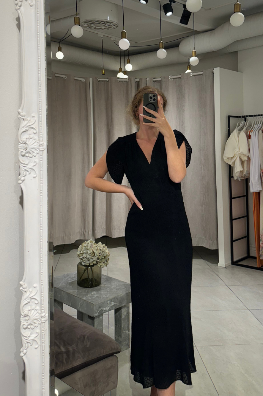 BAUM UND PFERDGARTEN - AIYANNA DRESS - BLACK