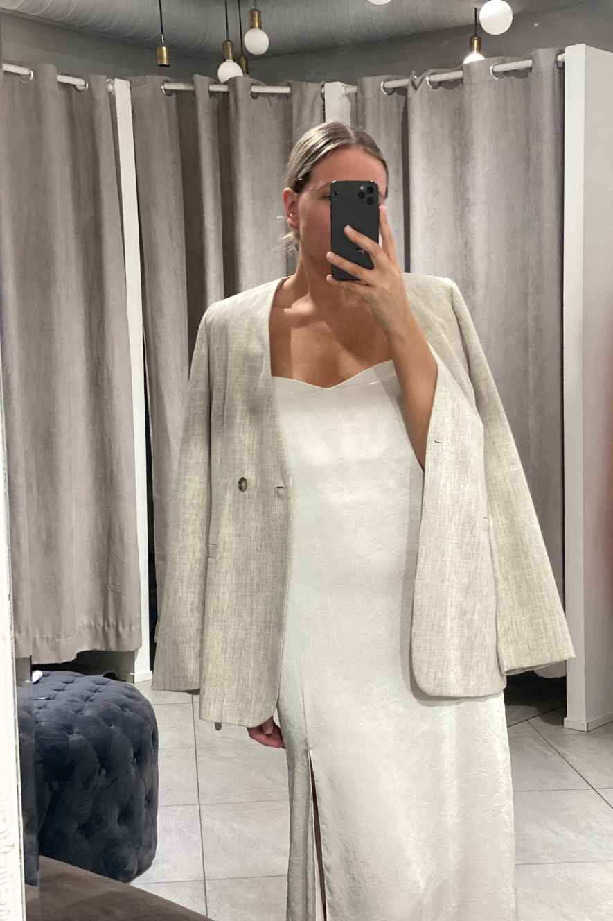 BAUM UND PFERDGARTEN - ALEENA DRESS - WHITE SAND