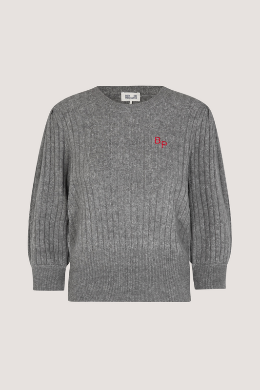 BAUM UND PFERDGARTEN - CHELLE KNIT SWEATER - MARGOT GREY