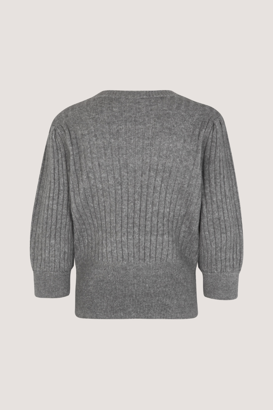 BAUM UND PFERDGARTEN - CHELLE KNIT SWEATER - MARGOT GREY
