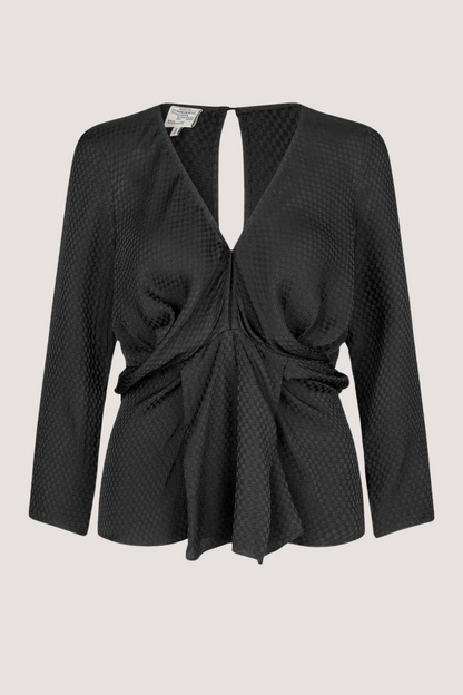 BAUM UND PFERDGARTEN - MEGARA BLOUSE - BLACK
