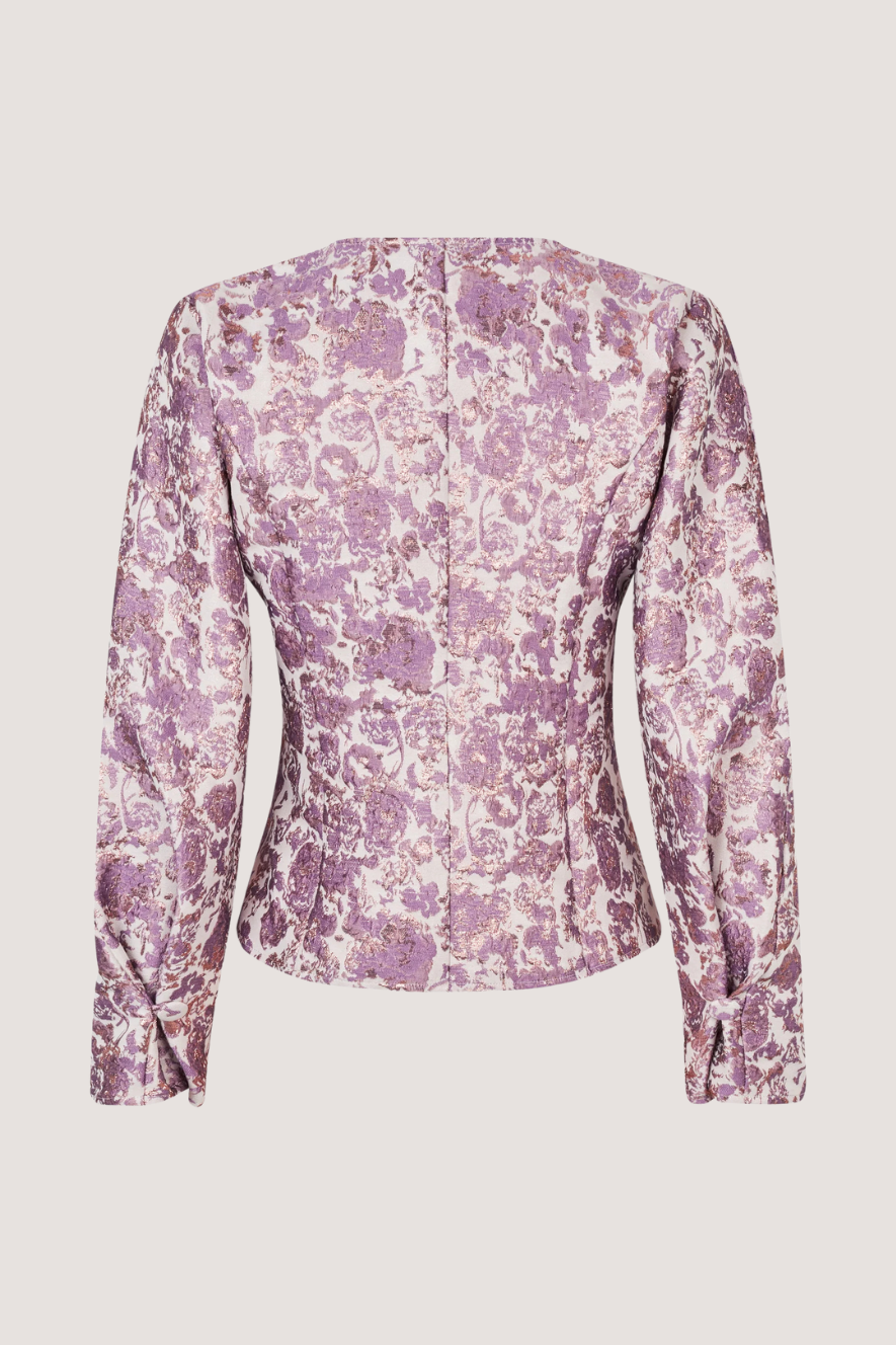 BAUM UND PFERDGARTEN - MILLIE BLOUSE - GODLEN PURPLE ROSE
