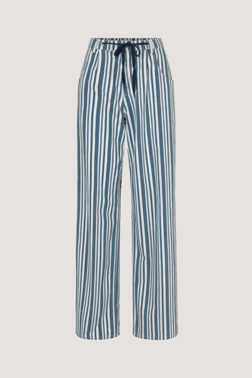 BAUM UND PFERDGARTEN - NANNY PANTS - STRIPED SPRING DENIM